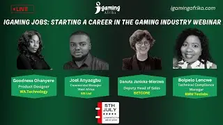 iGaming Jobs: Starting a Career in the Gaming Industry Webinar