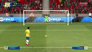 Portugal vs. Brazil FIFA 22 Penalty Shootout