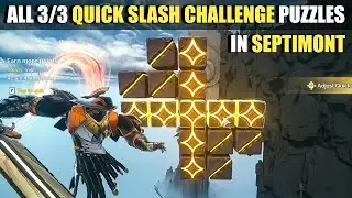 All Quick Slash Challenge Puzzles in Septimont | Hero's Slash | Wuthering Waves 2.4