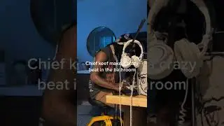 Chief Keef put his studio in his bathroom