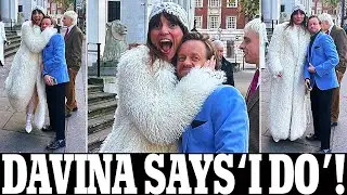 Davina McCall&rsquo;s Secret Wedding! Stunning Bridal Look Revealed
