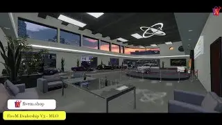 FiveM Dealership MLO | FiveM Luxury Autos MLO #fivem #dealership