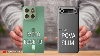 Tecno Pova Slim 5G против Motorola Edge 70