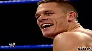 John Cena vs Chris Benoit SmackDown 12/4/2003 Highlights