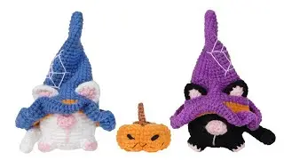Halloween Cat Gnomes-15:How to crochet the main body?