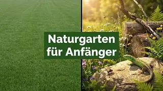 Naturgarten für Anfänger: Naturnahe Gartengestaltung leicht gemacht