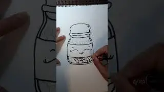 ⭐How to Draw  JELLY  BEANS  CUTE 🔴 | Pencil drawing | with LeMe