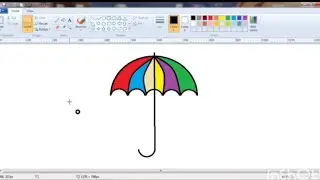How to make Umbrella| paint 🎨 editing on Pc|#umbrella on pc|