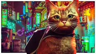 Exploring the CYBERPUNK MIDTOWN to FIND A CRIMINAL &mdash; Stray