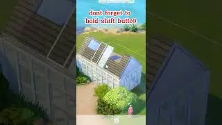 The sims 4 roof ideas (ROOF WINDOW) #sims4ideas #sims4roof #thesims4roofwindow