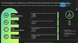 Technologies To Enhance Communication Between HR And Employees Hr Communication Strategies Employee