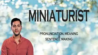 Miniaturzysta - Znaczenie_i_Wymowa_Słownik_Świata_Audio_Wideo