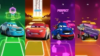 😊 Best Tiles Hop Music with Mcqeen🚗 Animation &ndash; Perfect Rhythm📈!