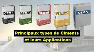 Découvrez les types de ciments sur chantiers ! 😮