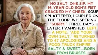 My Son Beat Me Up Because the Soup Had No Salt&hellip; What I Did Next Saved Us Both 😱