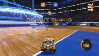 Rocket League Hoops! Recovery Shot!!