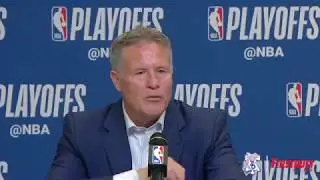 Brett Brown | Postgame at Heat (4.19.18)