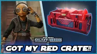 How I Got My Red Crate in Maz Kanata's Conquest!  (You Can Too!)  Star Wars Galaxy of Heroes