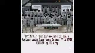 US leaked nuclear bomb details big blunder by US army #leaked#Bomb #Nuclear#News# breaking news