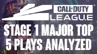 CDL Stage 1 Major Top 5 Plays Analyzed / Breakdown (Cold War / CoD Competitive)