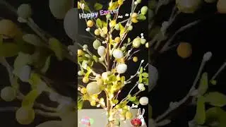 The Easter Egg Tree Light can be decorations anywhere in the home,let you easily decor the festival.