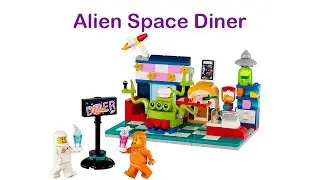 Lego Speed Build | Alien Space Diner