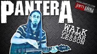 Learn How to Play Walk by Pantera - Guitar Lesson