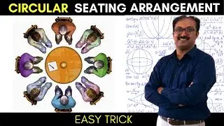 SEATING ARRANGEMENT  |  CIRCULAR ARRANGEMENT BASED ON AGES  |  IBPS |  SBI  | REASONING IN ENGLISH
