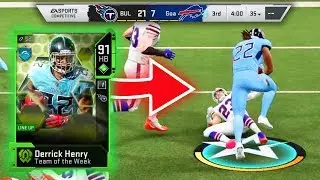 TOTW DERRICK HENRY IS AN ABSOLUTE TANK! POOR MANS BO! - Madden 20 Ultimate Team