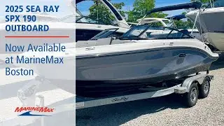2025 Sea Ray SPX 190 Outboard Boat For Sale at MarineMax Boston, MA