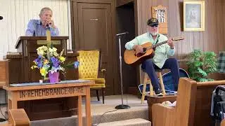 Monte Davidson&rsquo;s Sunday Morning Song with Zeke Mitchell on Harmonica