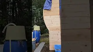 one week bow top gypsy wagon sheep herder style tiny home build - part 1