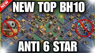 BEST BUILDER HALL 10 BASE with COPY LINK | BH10 BASE LINK | ANTI WITCH/CANNON BASE LINK | COC