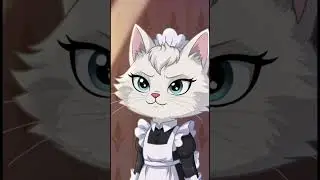 The Maid Cat Who Stole a Life | Emotional AI Cat Story #cat#catshorts