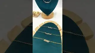 Laser cutting name necklaces with ComMarker B6 mopa 60W laser!
