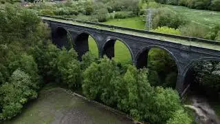 Crigglestone Viaduct with the Mavic Mini 2