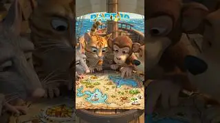 புதையல் வேட்டை part -10 #animation #cartoon #dog #tamil #ball #treasure #cat #rat #monkey #story