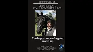 Dressage Talk No  14 with Cesar Torrente