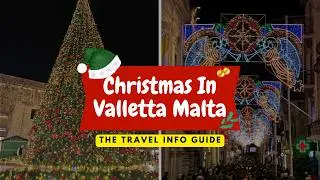 Magical Christmas in Valletta Malta | Festive Lights, Markets & Holiday Cheer