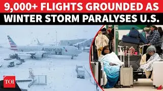 U.S Declares Emergency: 9000 Flights Cancelled, Highways Closed As Weather Fury Hits Holiday Travels