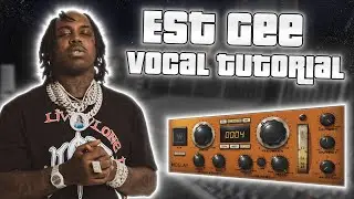 How To Mix and Master RAP VOCALS 🤩 Est Gee V2 Vocal Tutorial Waves Plugins