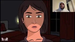 Zay Reacts To LATE NIGHT ONLINE HORROR STORY ANIMATED