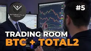 BTC TRADING ROOM + Total2 con Esteban Villa: BARRIDA y luego AL ALZA? ⏱ ﻿&ndash; Camilo El Bull en VIVO #5