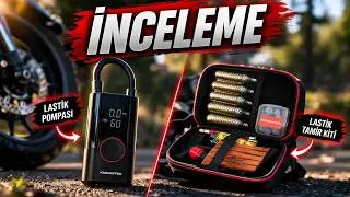 Lastik Hava Pompası İnceleme | Knmaster LP200 ve Lastik Tamir Kiti Kullanımı