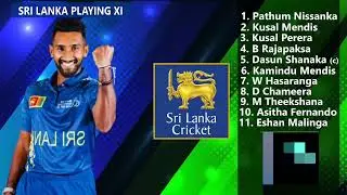 Pakistan playing 11 vs srilanka playing 11 match 3rd T20 