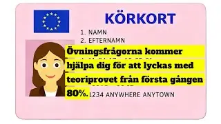 Kunskapsprov B k&ouml;rkort fr&aring;gor 3