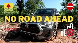 STUCK!! All roads washed away! Finding a way out, Aftermath of Torrential rains and Floods!! #ASMR