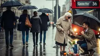 Everyone Ignored the Blind Grandma at the Bus Stop &mdash; Until One Stranger Stopped