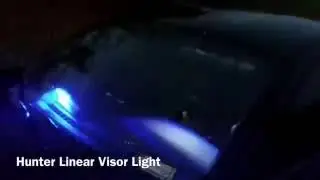 Dusk Driving with LED Equipped Interior Emegency Lights