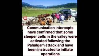 48 Kashmir tourist sites shut |  Sleeper cells activated after attack #pahalgamterrorattack #shots